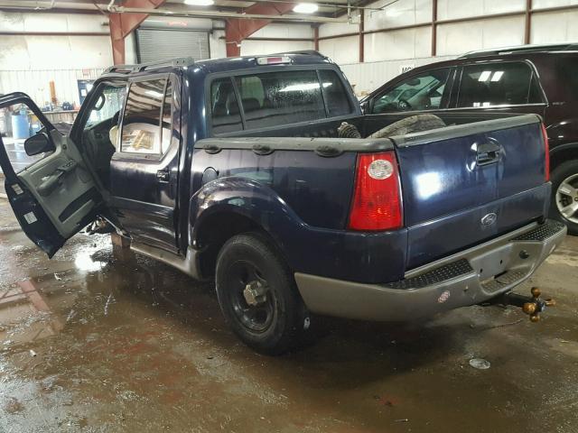 1FMZU77E63UA12877 - 2003 FORD EXPLORER S BLUE photo 3