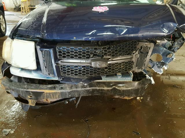 1FMZU77E63UA12877 - 2003 FORD EXPLORER S BLUE photo 7