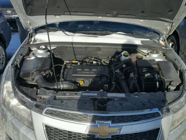 1G1PC5SB8E7246111 - 2014 CHEVROLET CRUZE LT SILVER photo 7