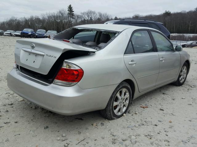 JTDBF30K260167950 - 2006 TOYOTA CAMRY LE SILVER photo 4