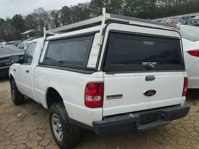 1FTYR10D58PA78469 - 2008 FORD RANGER WHITE photo 3