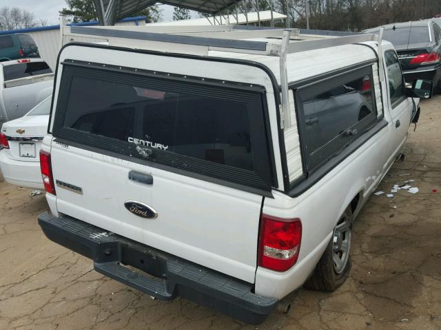 1FTYR10D58PA78469 - 2008 FORD RANGER WHITE photo 4