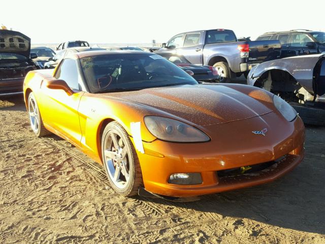 1G1YY25U975110750 - 2007 CHEVROLET CORVETTE ORANGE photo 1