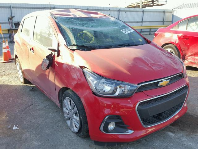 KL8CD6SAXHC754553 - 2017 CHEVROLET SPARK 1LT RED photo 1