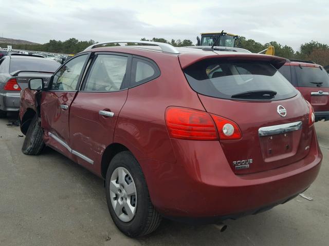 JN8AS5MV5FW757343 - 2015 NISSAN ROGUE SELE RED photo 3