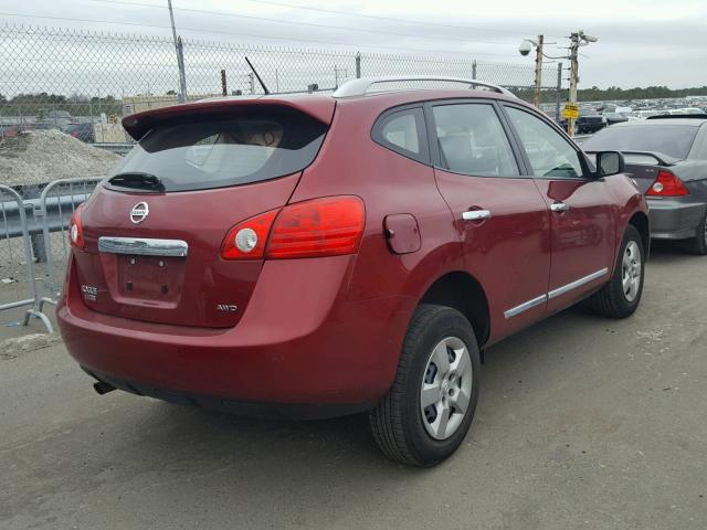 JN8AS5MV5FW757343 - 2015 NISSAN ROGUE SELE RED photo 4