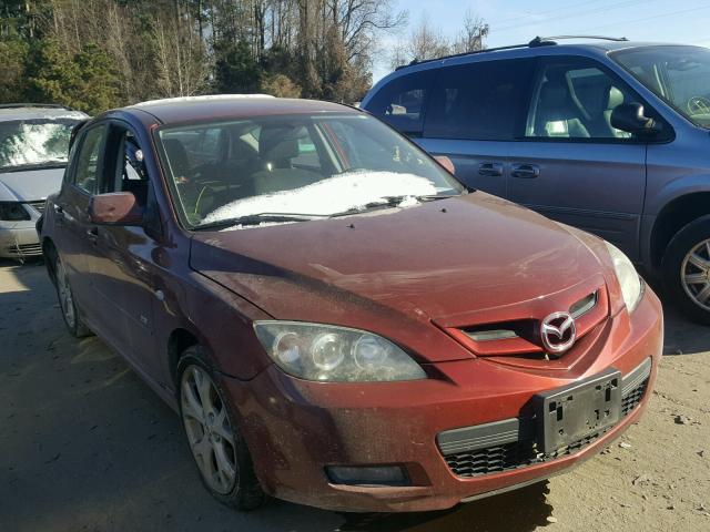 JM1BK344691223023 - 2009 MAZDA 3 S BURGUNDY photo 1