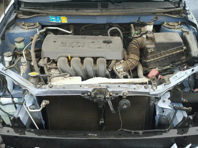 2T1KR32EX5C502942 - 2005 TOYOTA COROLLA MA BLUE photo 7