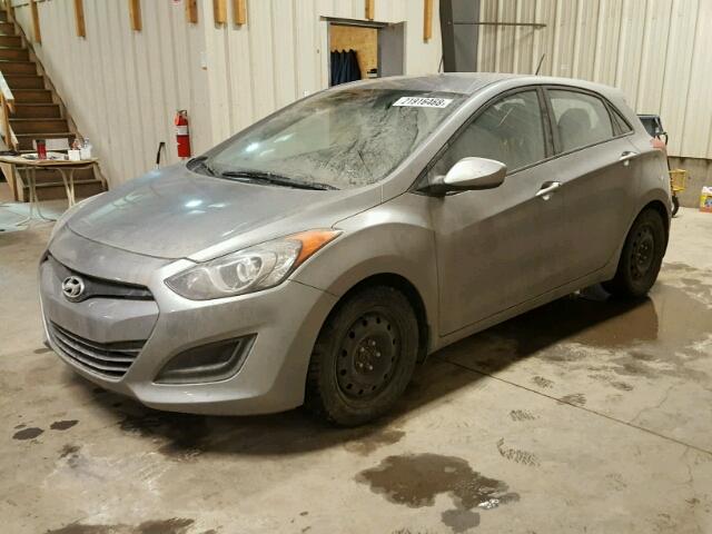 KMHD25LE6DU021767 - 2013 HYUNDAI ELANTRA GT SILVER photo 2