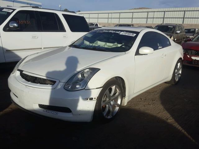 JNKCV54E46M711752 - 2006 INFINITI G35 WHITE photo 2