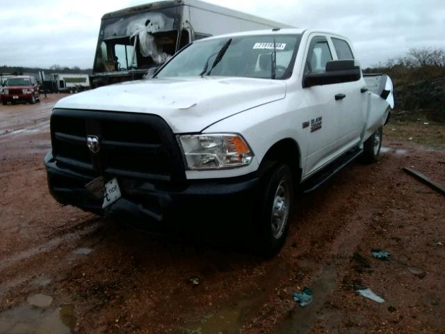 3C6UR4CJ2FG600081 - 2015 RAM 2500 ST WHITE photo 2