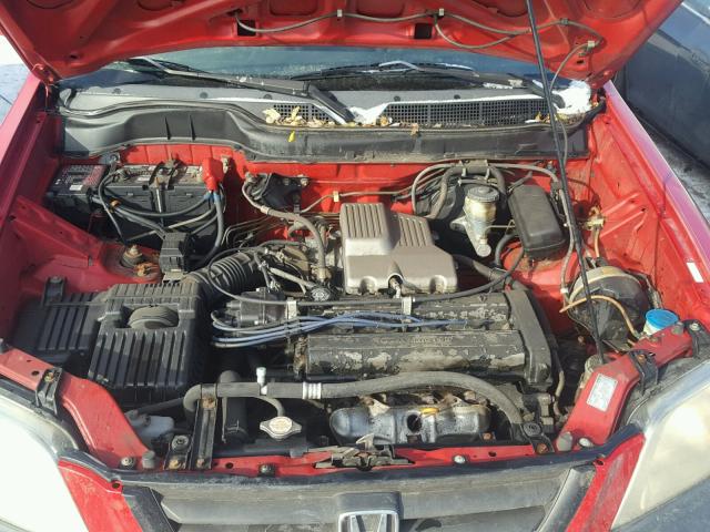 JHLRD1768YC012468 - 2000 HONDA CR-V EX RED photo 7