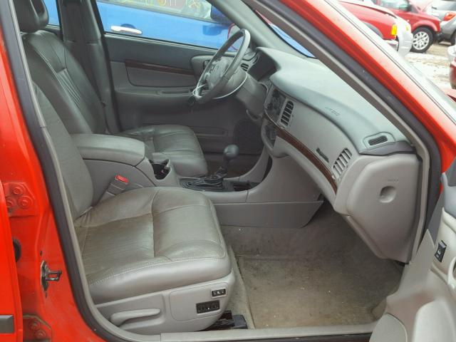 2G1WH55K1Y9336938 - 2000 CHEVROLET IMPALA LS RED photo 5