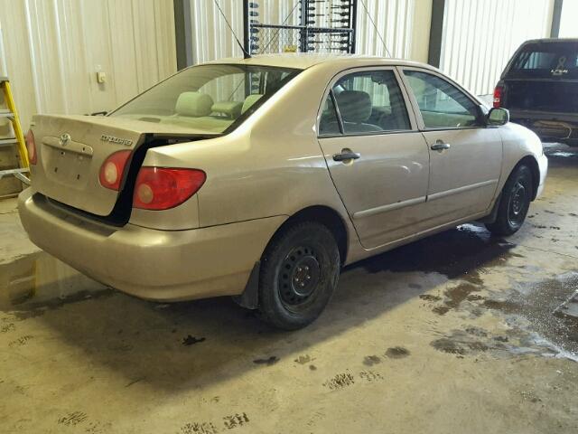 2T1BR32E46C636458 - 2006 TOYOTA COROLLA CE GOLD photo 4