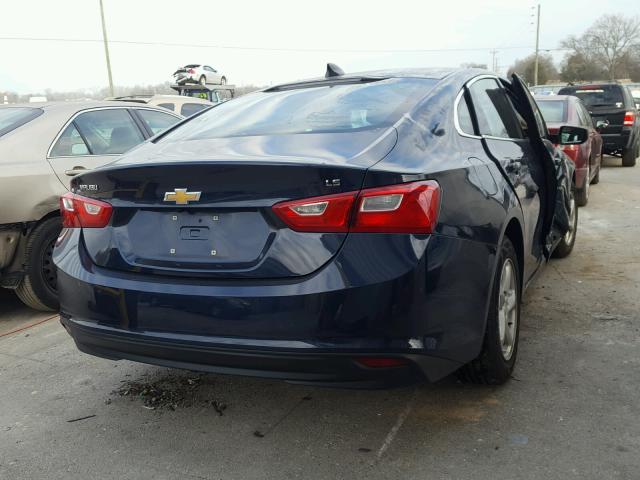 1G1ZB5ST7GF265343 - 2016 CHEVROLET MALIBU LS ლურჯი ფოტო 4