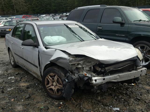 1G1ZS52F55F277160 - 2005 CHEVROLET MALIBU GRAY photo 1