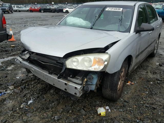 1G1ZS52F55F277160 - 2005 CHEVROLET MALIBU GRAY photo 10