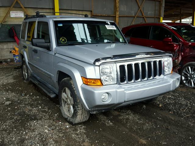 1J8HH48KX6C253934 - 2006 JEEP COMMANDER 银色 照片 1