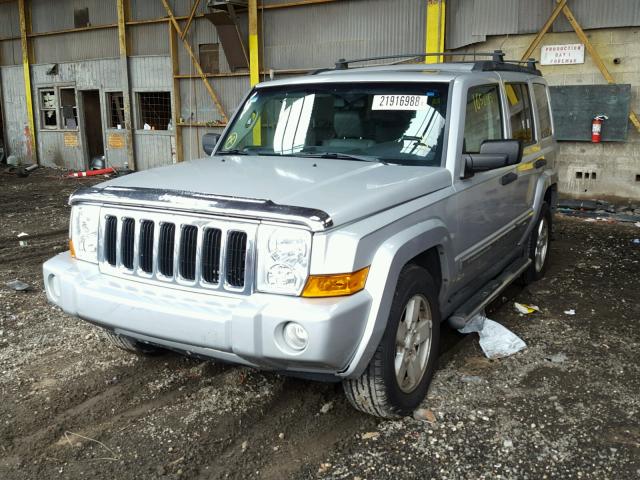 1J8HH48KX6C253934 - 2006 JEEP COMMANDER 银色 照片 2