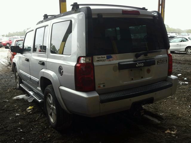 1J8HH48KX6C253934 - 2006 JEEP COMMANDER 银色 照片 3