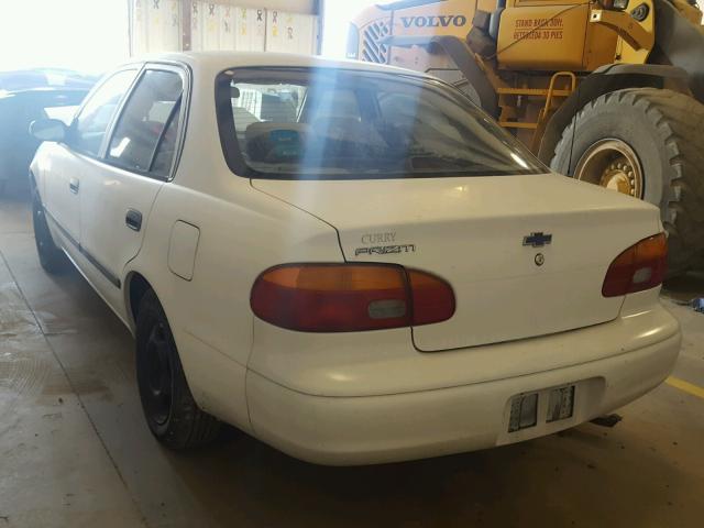 1Y1SK52852Z412475 - 2002 CHEVROLET GEO PRIZM 白色 照片 3