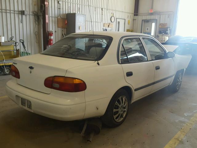 1Y1SK52852Z412475 - 2002 CHEVROLET GEO PRIZM WHITE photo 4