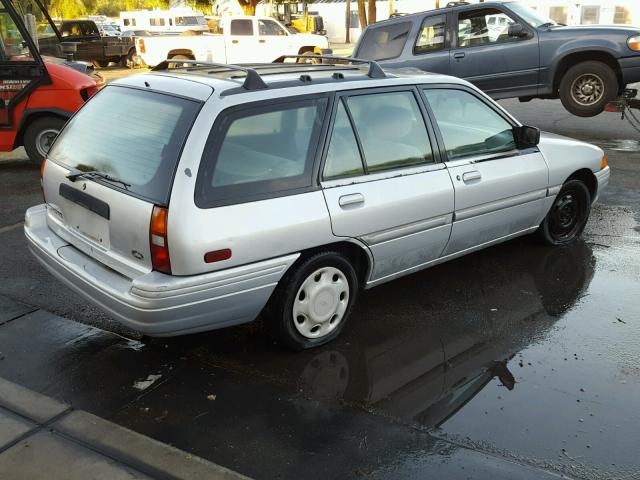 1FASP15J5TW145764 - 1996 FORD ESCORT LX SILVER photo 4