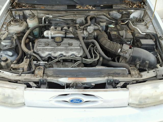 1FASP15J5TW145764 - 1996 FORD ESCORT LX SILVER photo 7