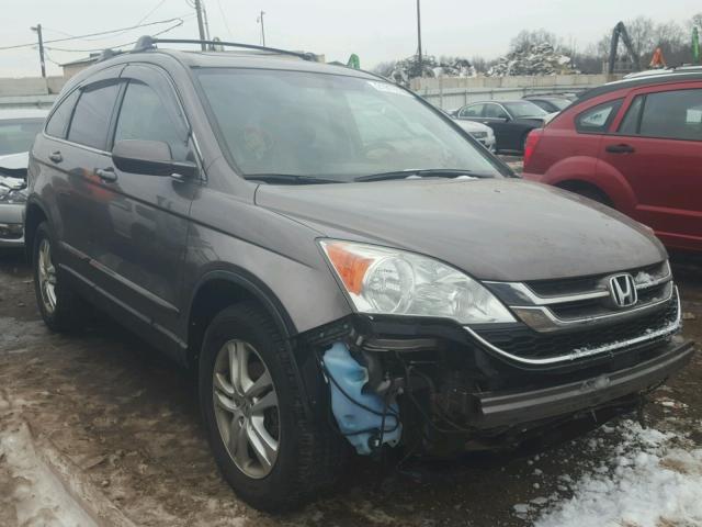 5J6RE4H74AL060648 - 2010 HONDA CR-V EXL GRAY photo 1