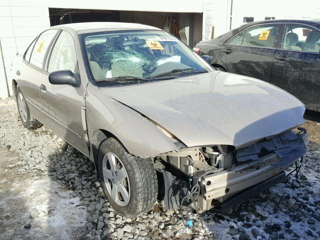 1G1JF52F757206845 - 2005 CHEVROLET CAVALIER L SILVER photo 1