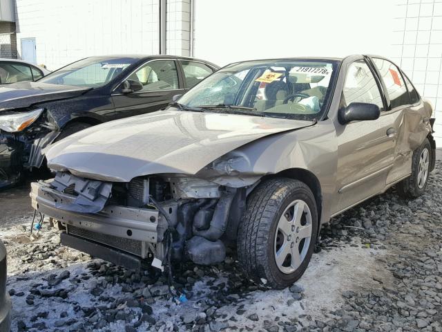 1G1JF52F757206845 - 2005 CHEVROLET CAVALIER L SILVER photo 2