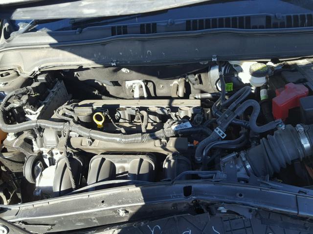 3FA6P0H76FR160289 - 2015 FORD FUSION SE GRAY photo 7