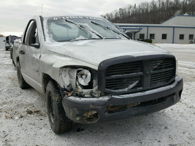 1D7HA16K18J149124 - 2008 DODGE RAM 1500 S SILVER photo 1