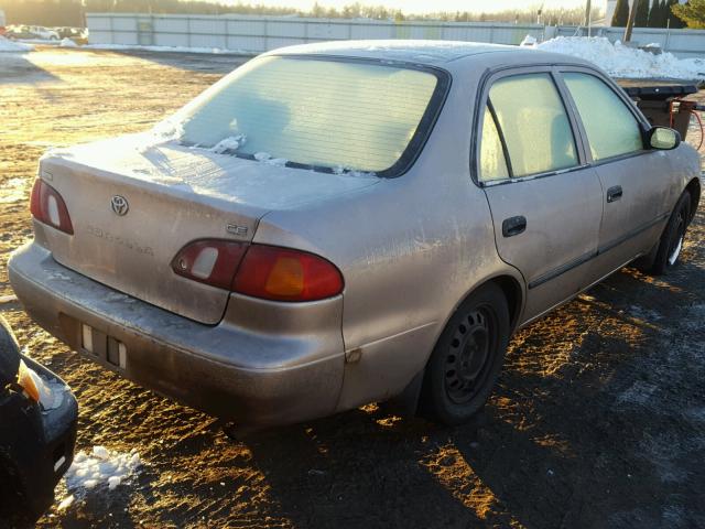 2T1BR12E4YC321327 - 2000 TOYOTA COROLLA VE TAN photo 4