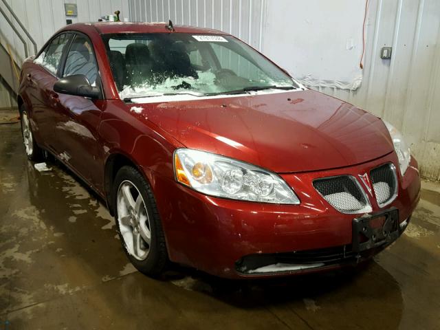 1G2ZH57N494119663 - 2009 PONTIAC G6 GT MAROON photo 1