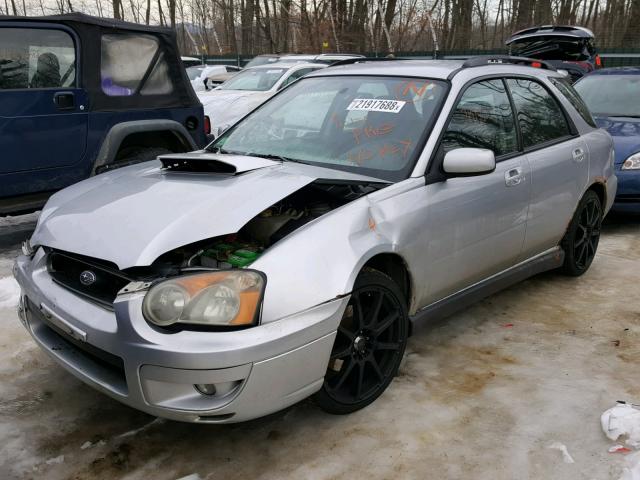 JF1GG29674G812900 - 2004 SUBARU IMPREZA WR SILVER photo 2