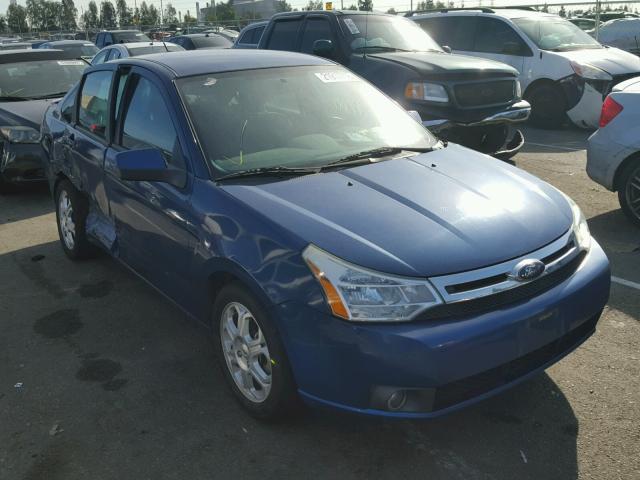 1FAHP36N59W260803 - 2009 FORD FOCUS SES BLUE photo 1