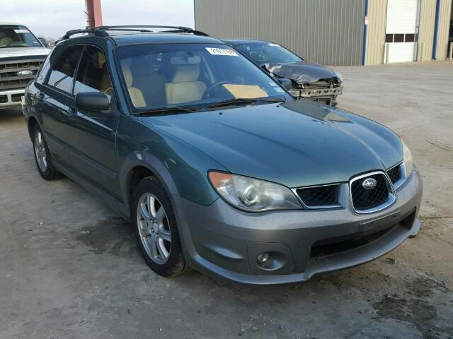 JF1GG68616H819704 - 2006 SUBARU IMPREZA OU GREEN photo 1