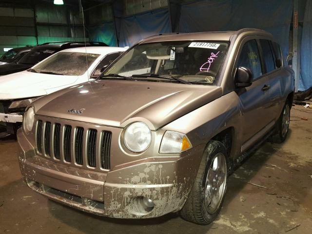 1J8FT57W37D248117 - 2007 JEEP COMPASS LI GOLD photo 2