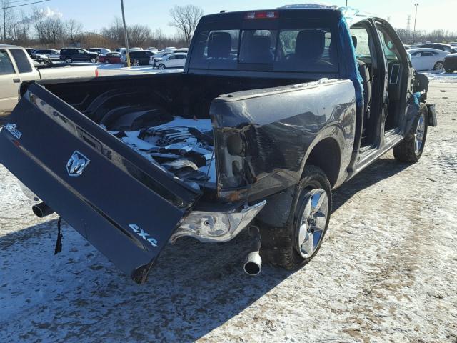 1C6RR7LT7ES161914 - 2014 RAM 1500 SLT BLACK photo 4