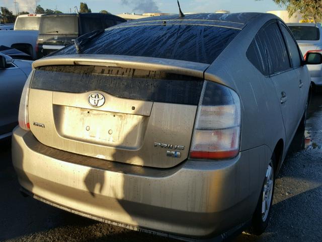 JTDKB20U853055948 - 2005 TOYOTA PRIUS GOLD photo 4