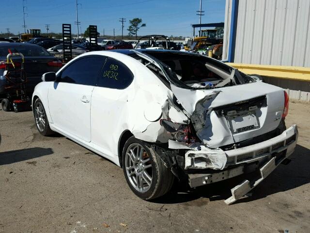 JTKDE167370153939 - 2007 TOYOTA SCION TC 白色 照片 3