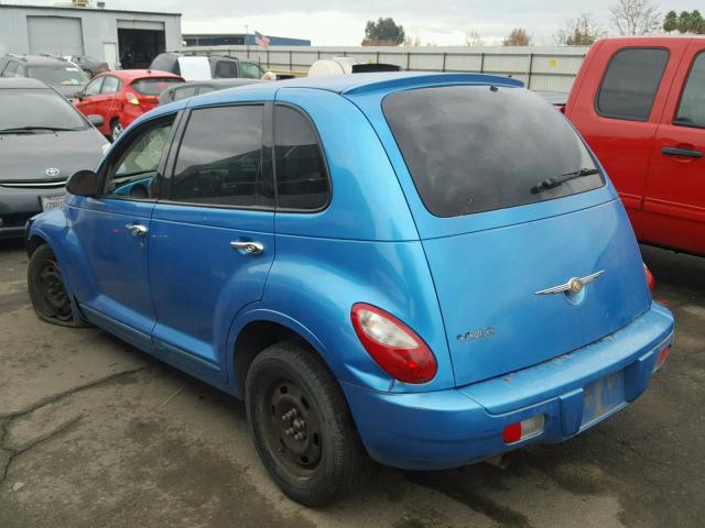 3A8FY48B48T132864 - 2008 CHRYSLER PT CRUISER BLUE photo 3