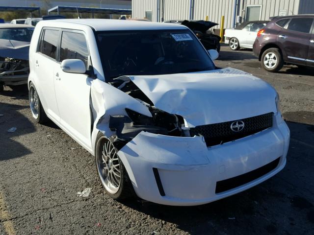 JTLKE50E091066370 - 2009 TOYOTA SCION XB WHITE photo 1