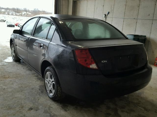 1G8AJ52F75Z170661 - 2005 SATURN ION LEVEL BLACK photo 3