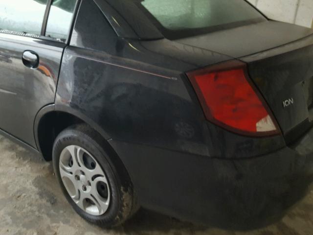1G8AJ52F75Z170661 - 2005 SATURN ION LEVEL BLACK photo 9