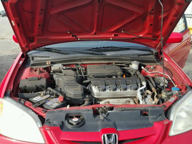 1HGEM22003L070203 - 2003 HONDA CIVIC EX წითელი ფოტო 7
