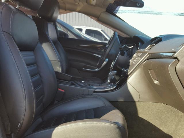 2G4GV5GV9D9214328 - 2013 BUICK REGAL GS BLACK photo 5