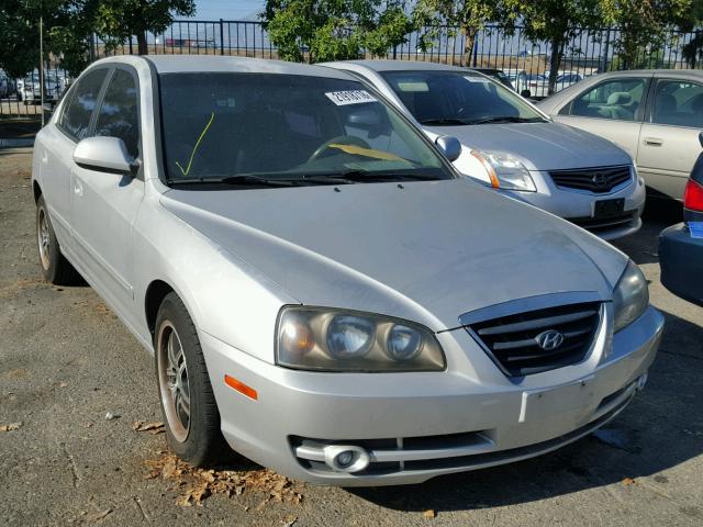 KMHDN46D75U976034 - 2005 HYUNDAI ELANTRA GL SILVER photo 1