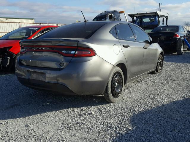 1C3CDFAA9DD224253 - 2013 DODGE DART SE CHARCOAL photo 4